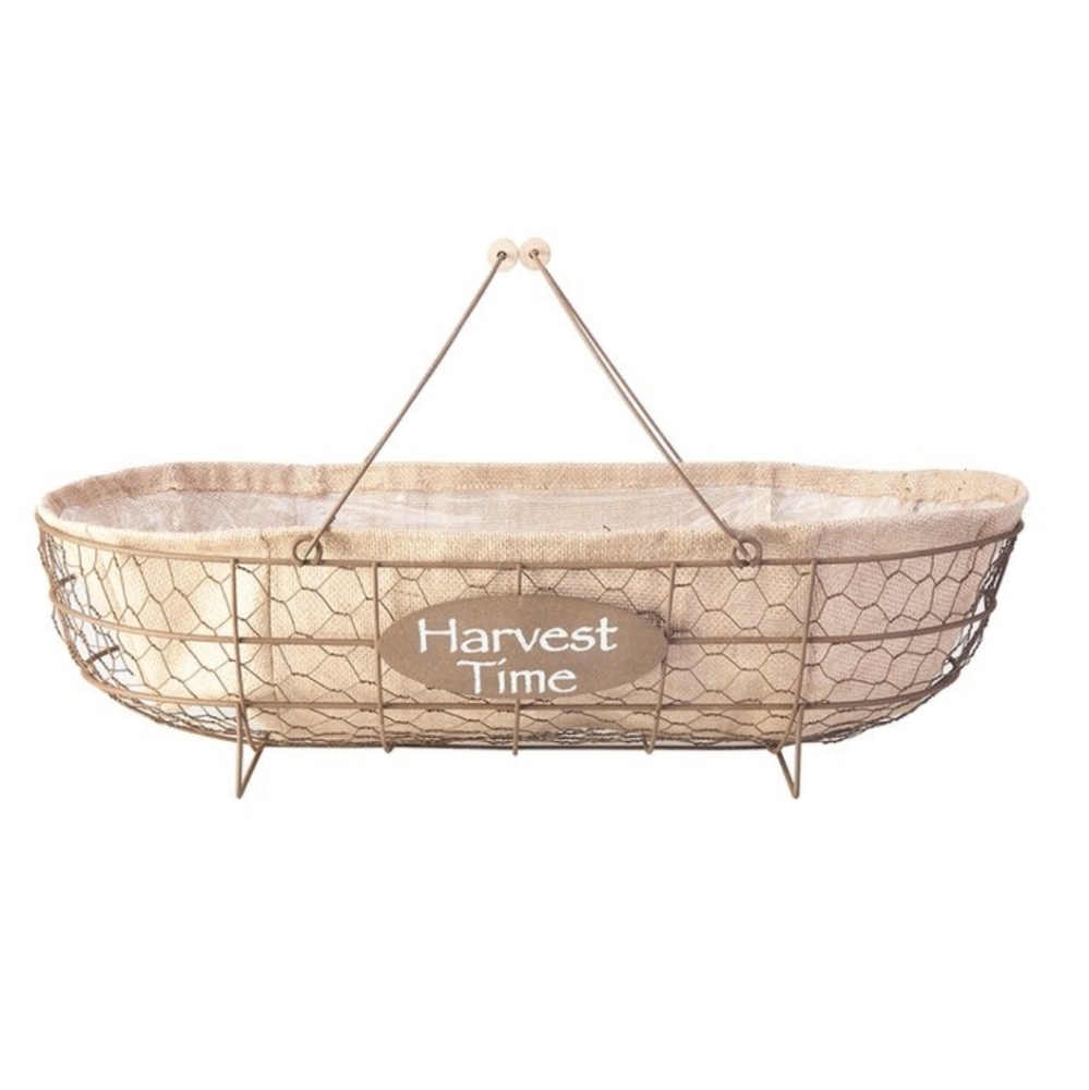 Metal Rustic Basket - Picture 2 of 5